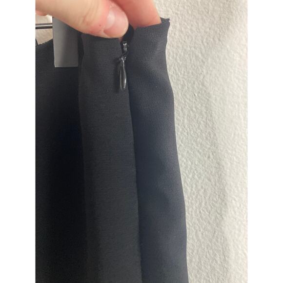 Theory Women's Black Pleated Dress Slacks Sz 8 - Picture 7 of 8